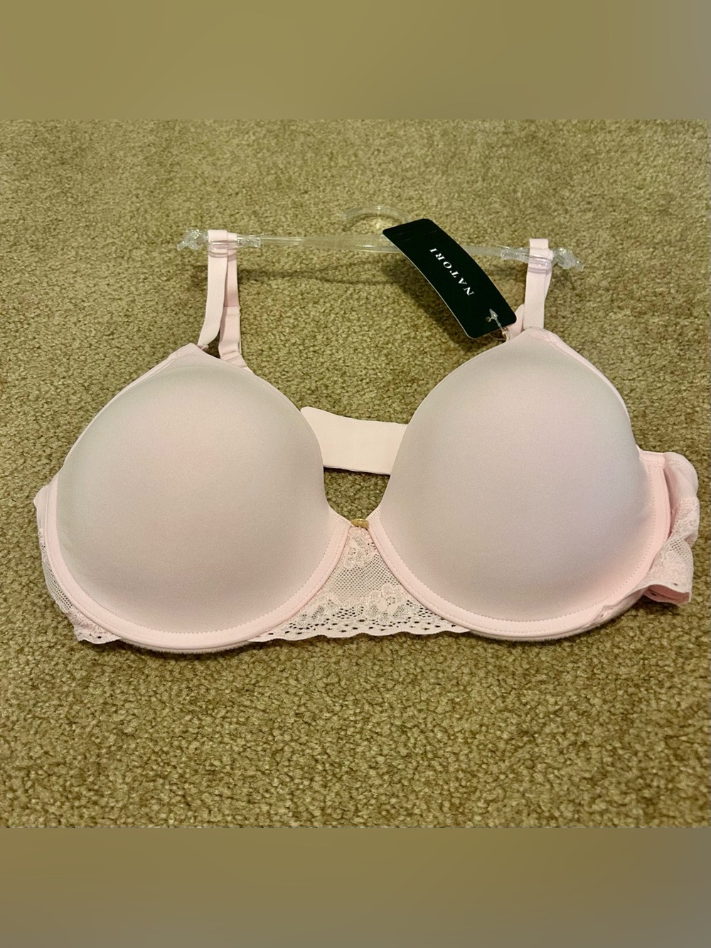 NWT Natori Bliss Perfection Contour Underwire Bra Delicate Rose size 38B